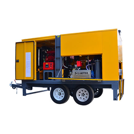 大流量防汛排澇移動泵車