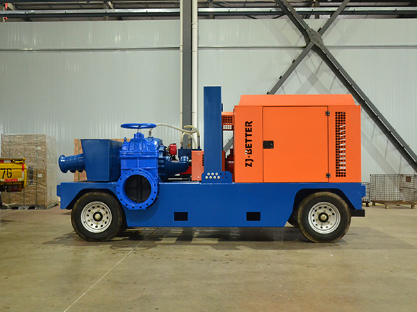 柴油機(jī)移動排水泵車